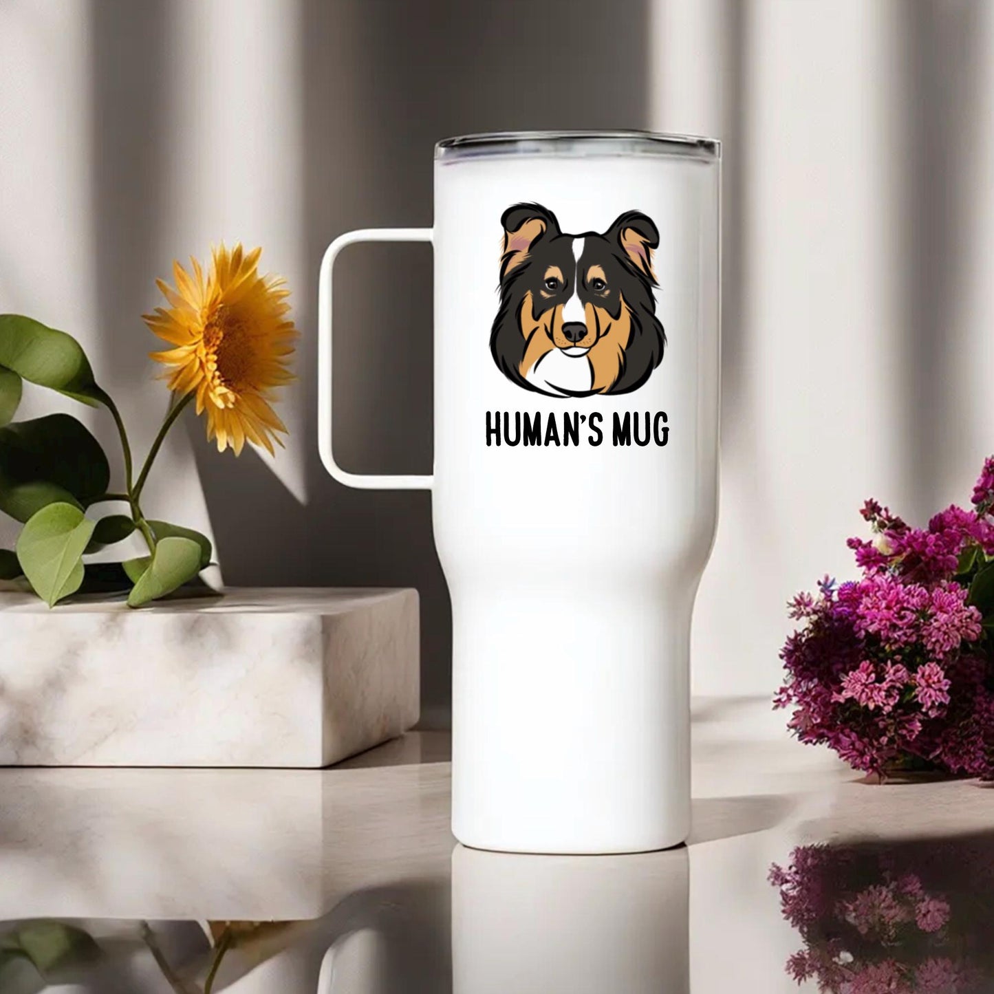 Sheltie Travel Mug