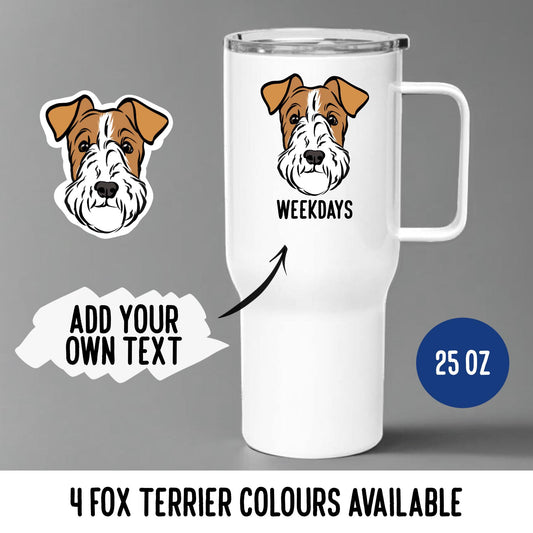 Fox Terrier Travel Mug