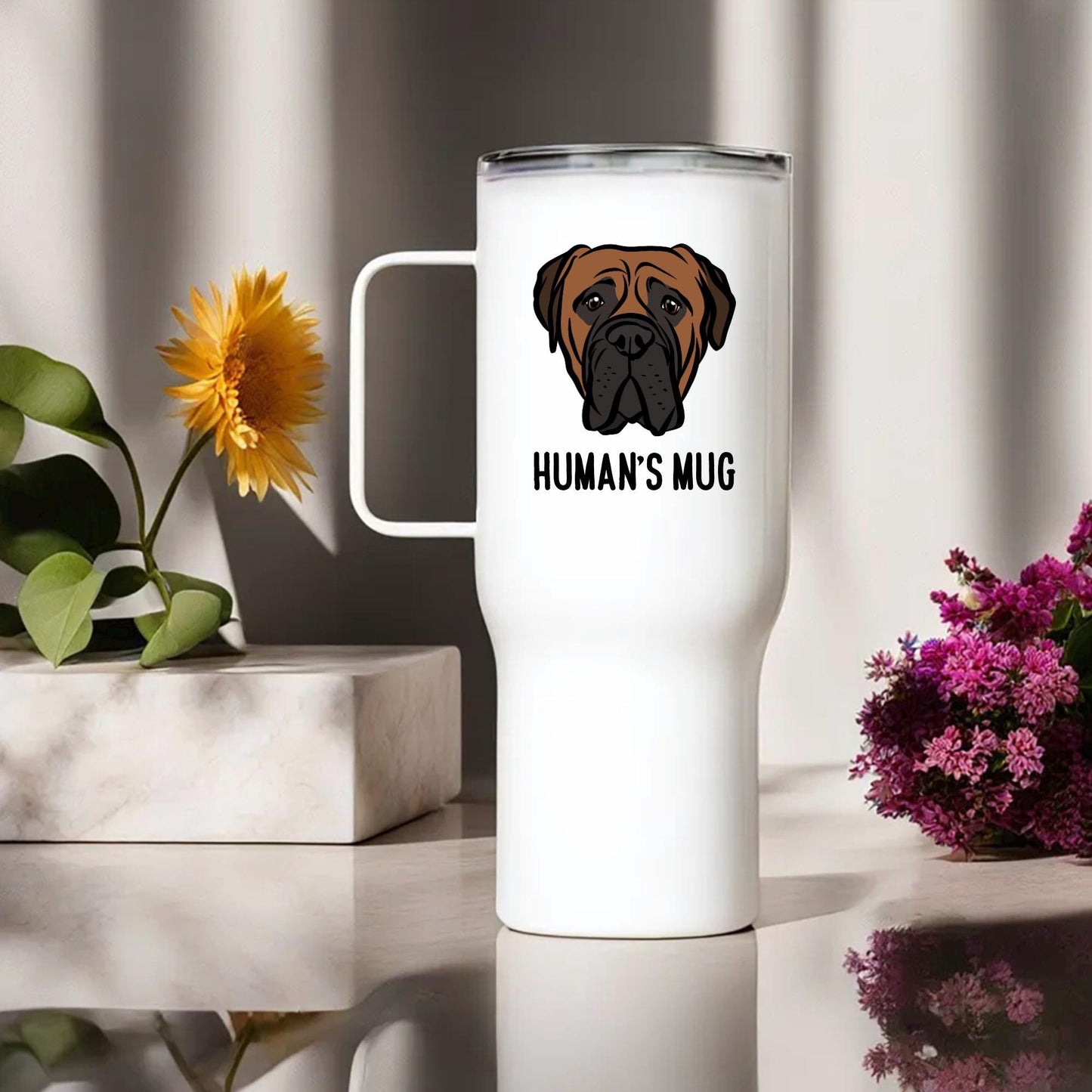 Bullmastiff Travel Mug
