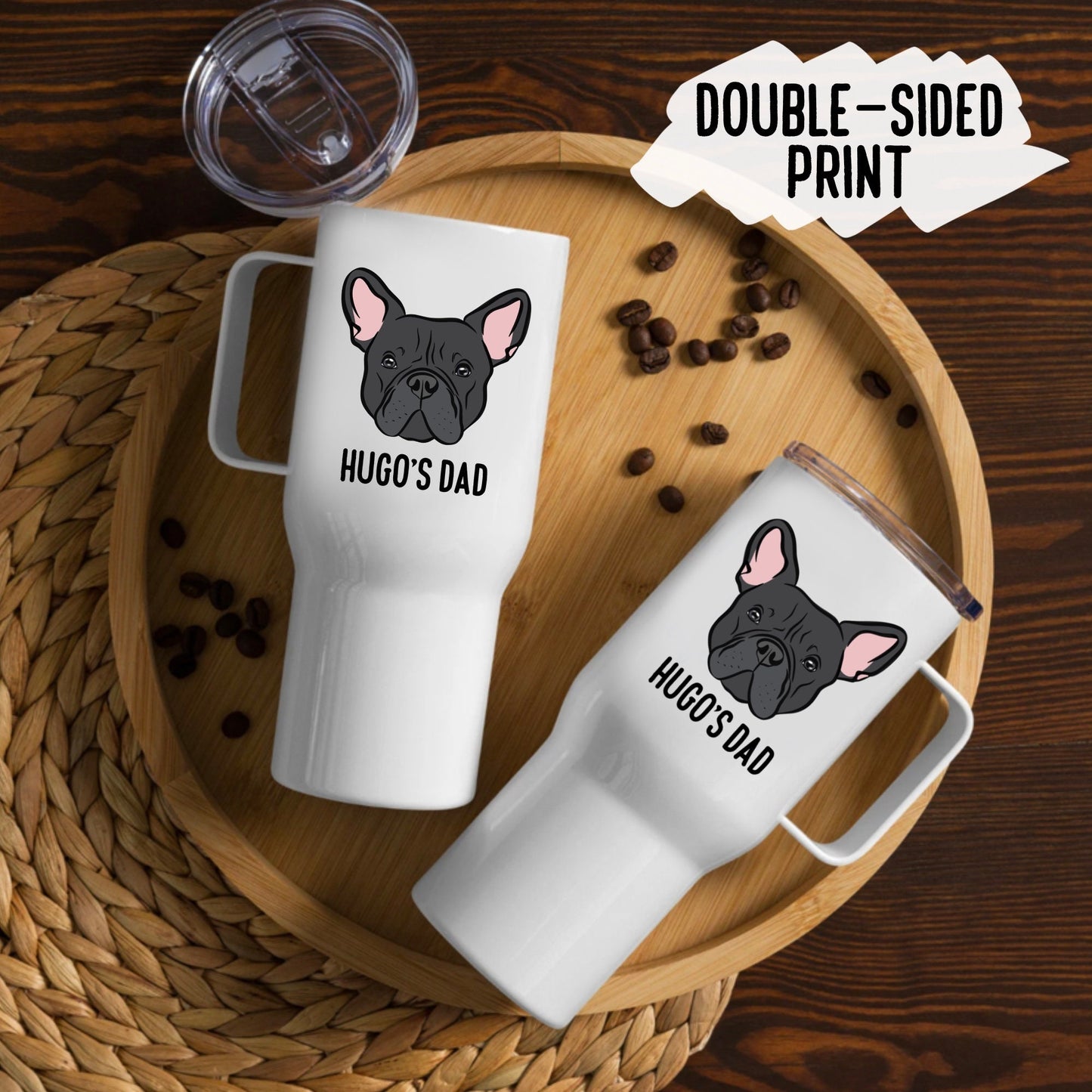 French Bulldog Travel Mug