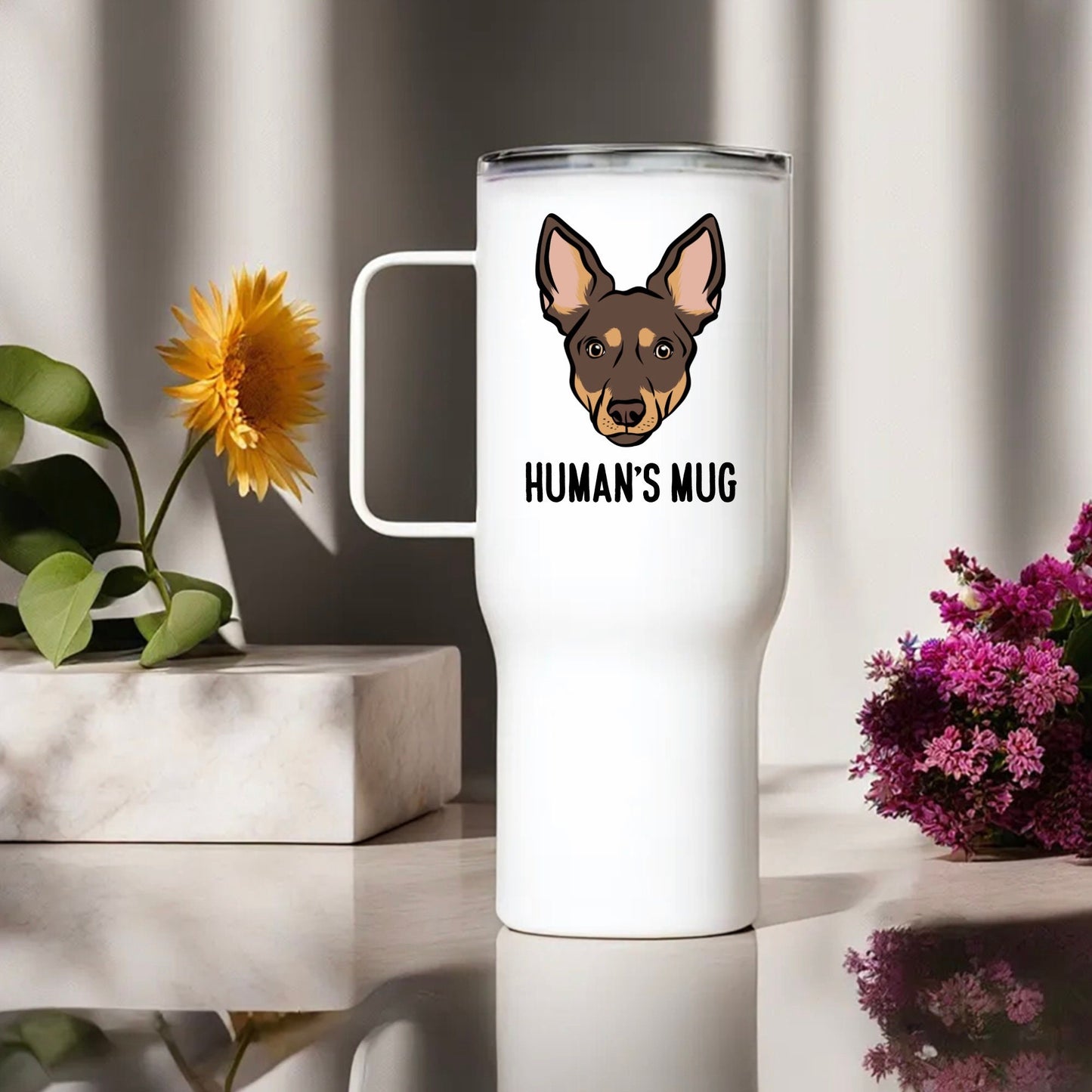 Australian Kelpie Travel Mug