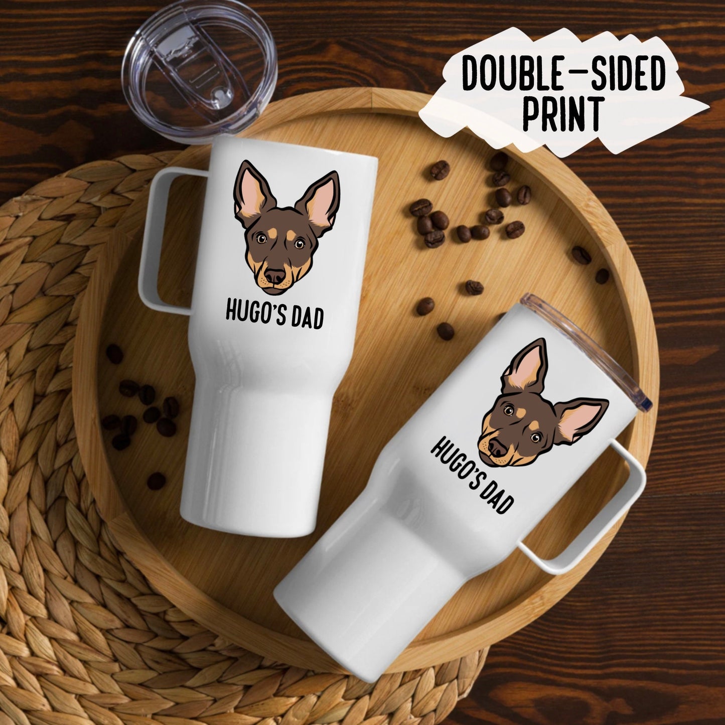 Australian Kelpie Travel Mug