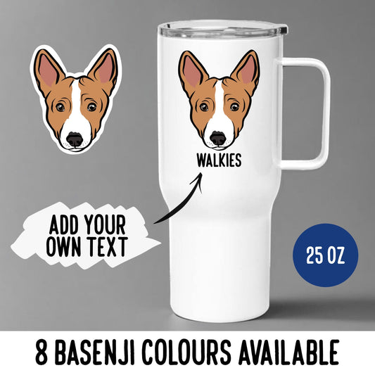 Basenji Travel Mug