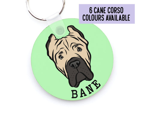 Cane Corso Keyring
