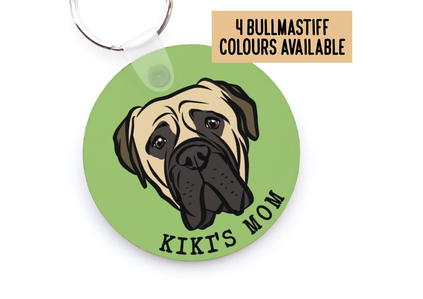 Bullmastiff Dog Keyring