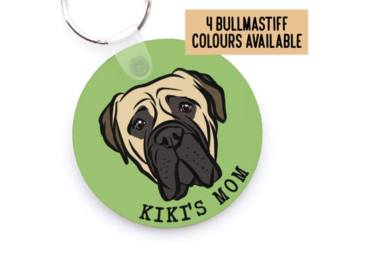 Bullmastiff Dog Keyring