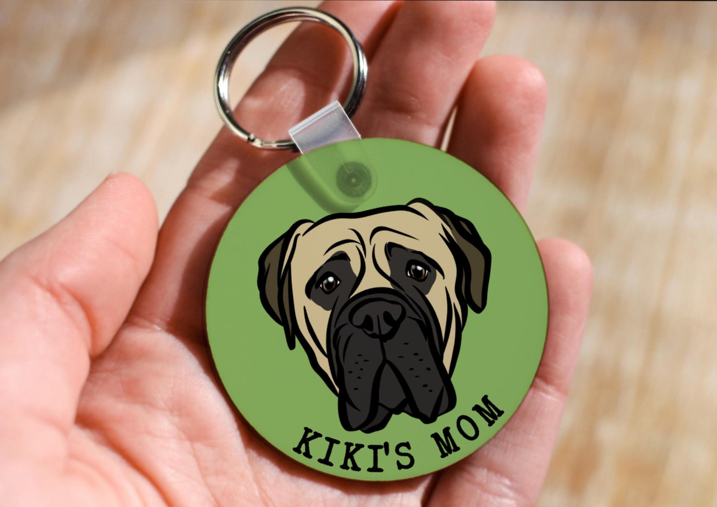 Bullmastiff Dog Keyring