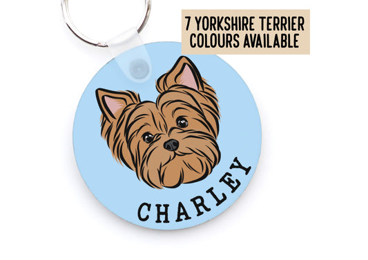 Yorkshire Terrier Keyring