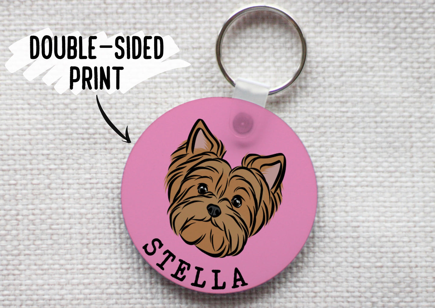 Yorkshire Terrier Keyring