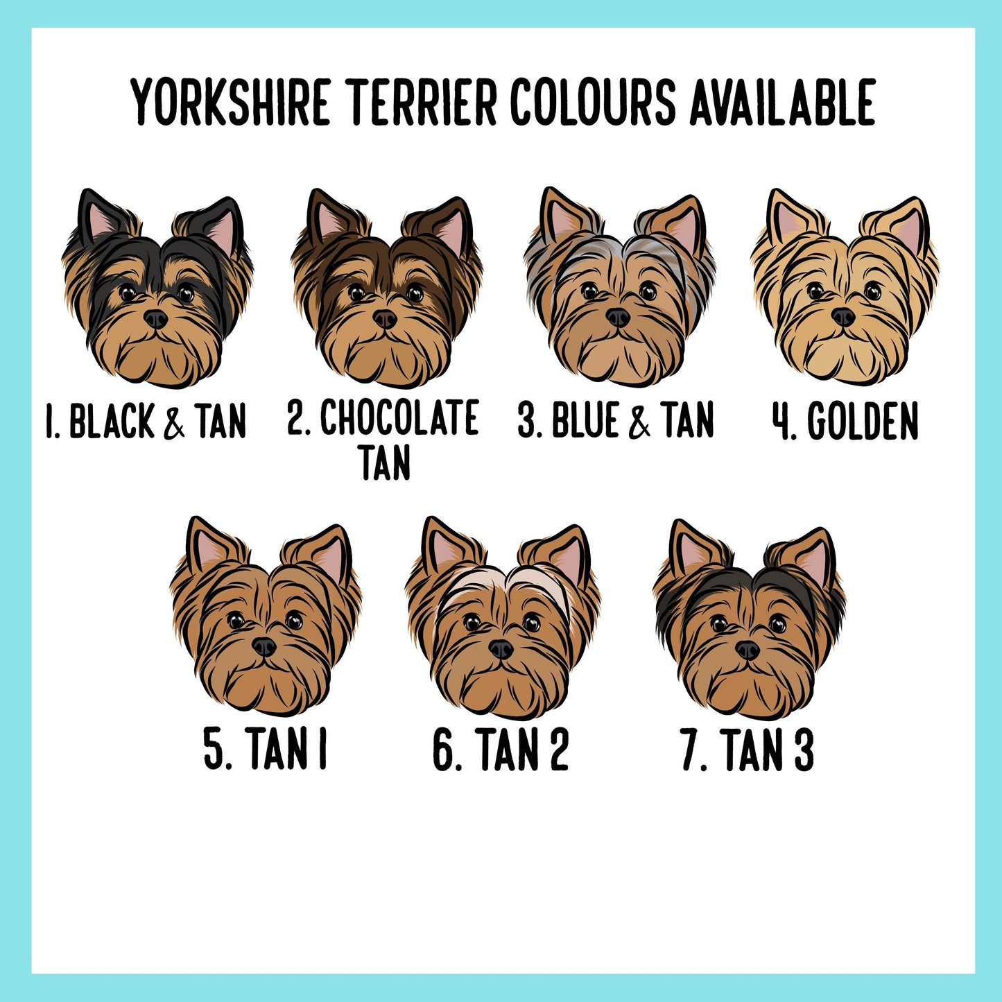 Yorkshire Terrier Keyring