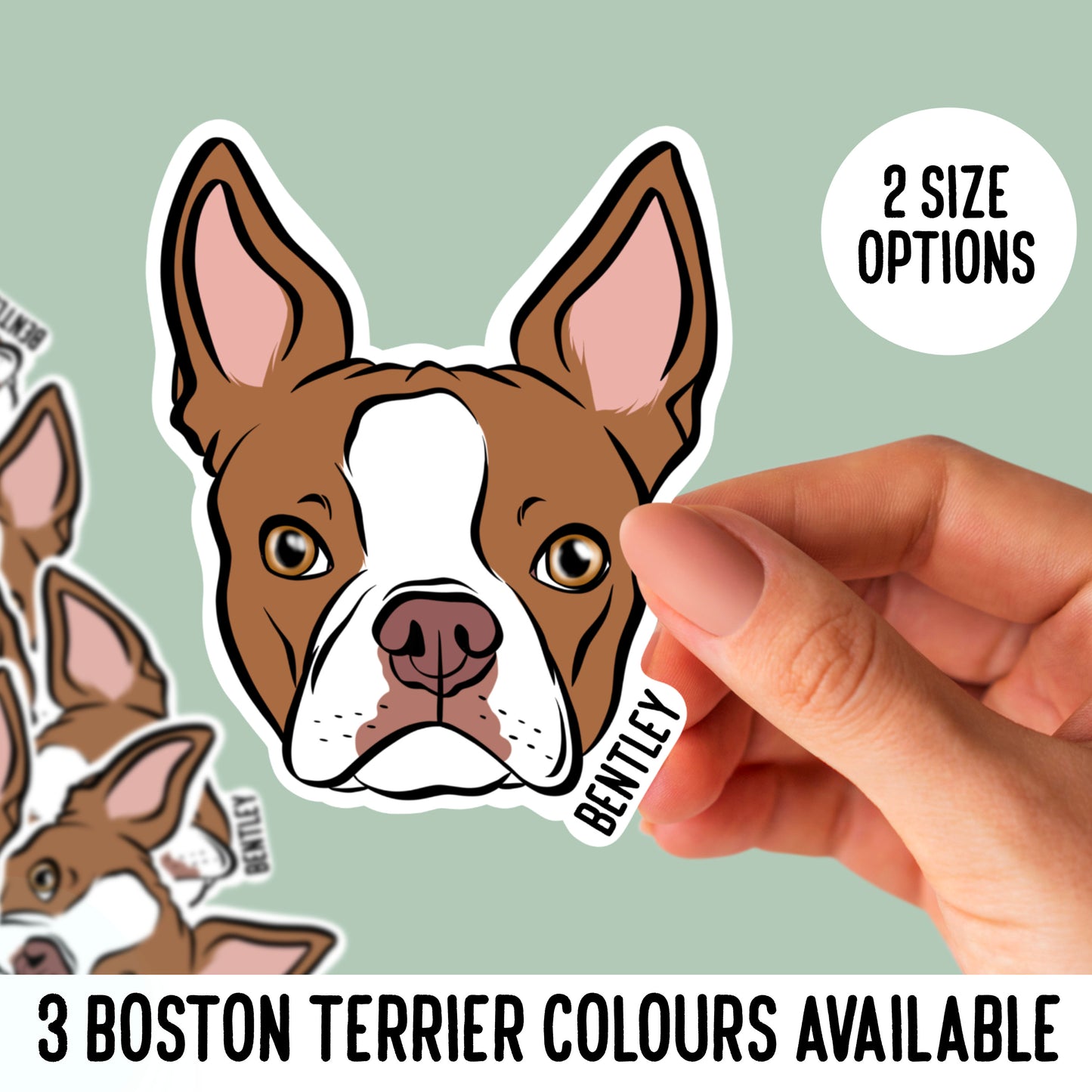 Boston Terrier Stickers