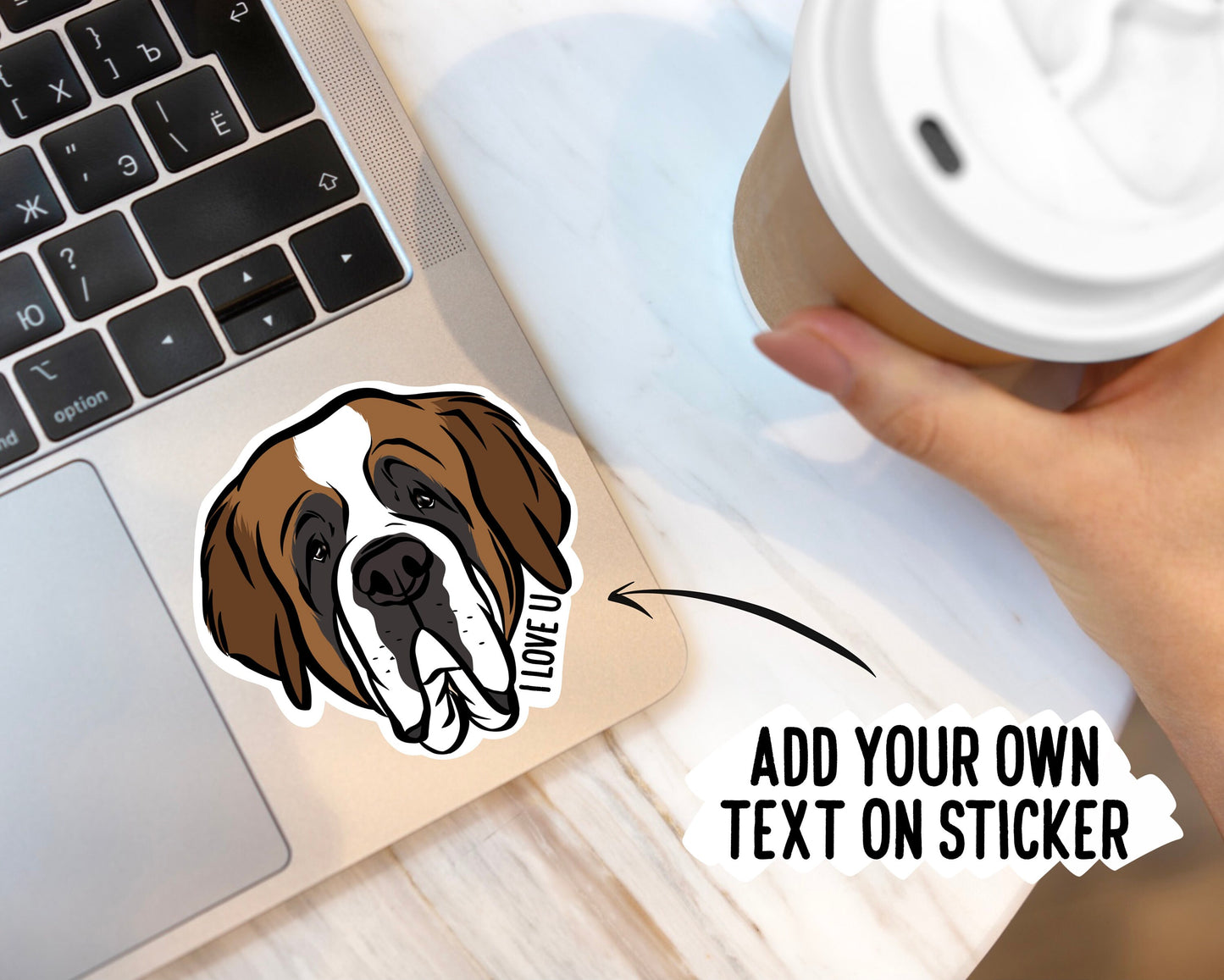 Saint Bernard Stickers