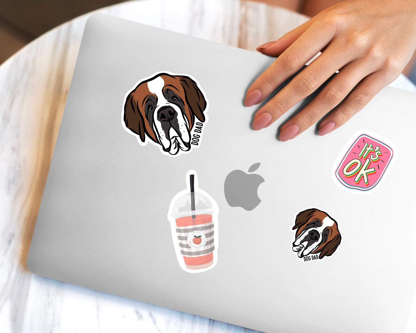 Saint Bernard Stickers