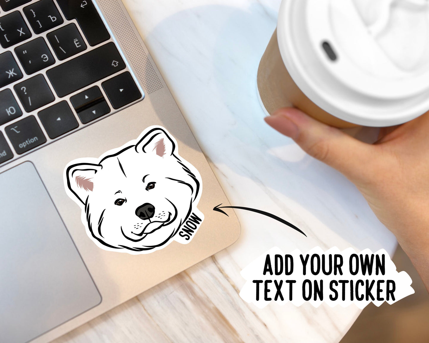 Akita Inu Stickers