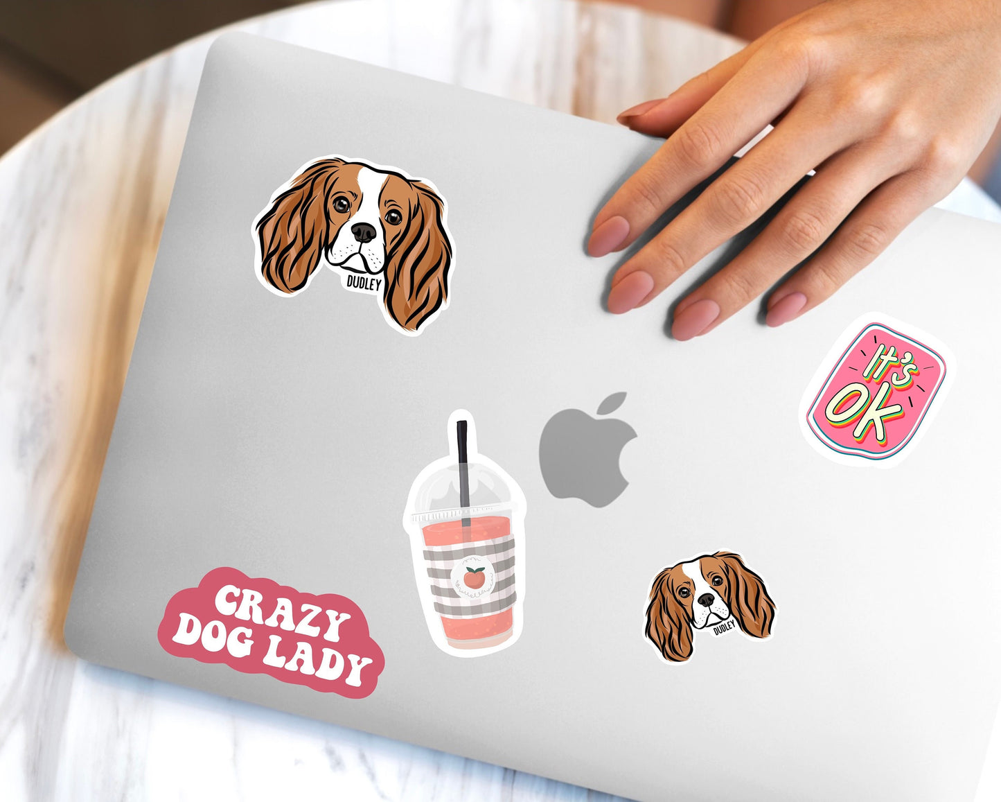 Cavalier King Charles Spaniel Stickers