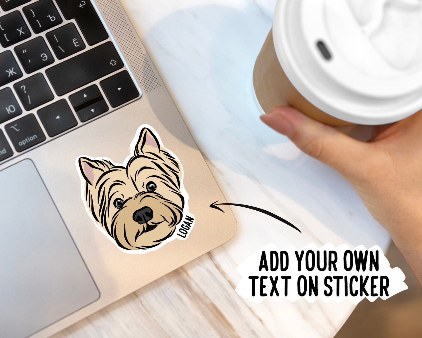 West Highland Terrier Stickers