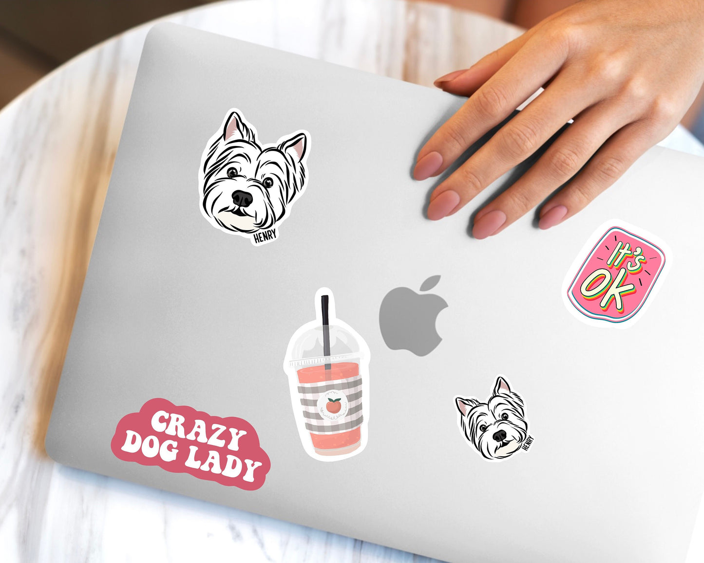 West Highland Terrier Stickers