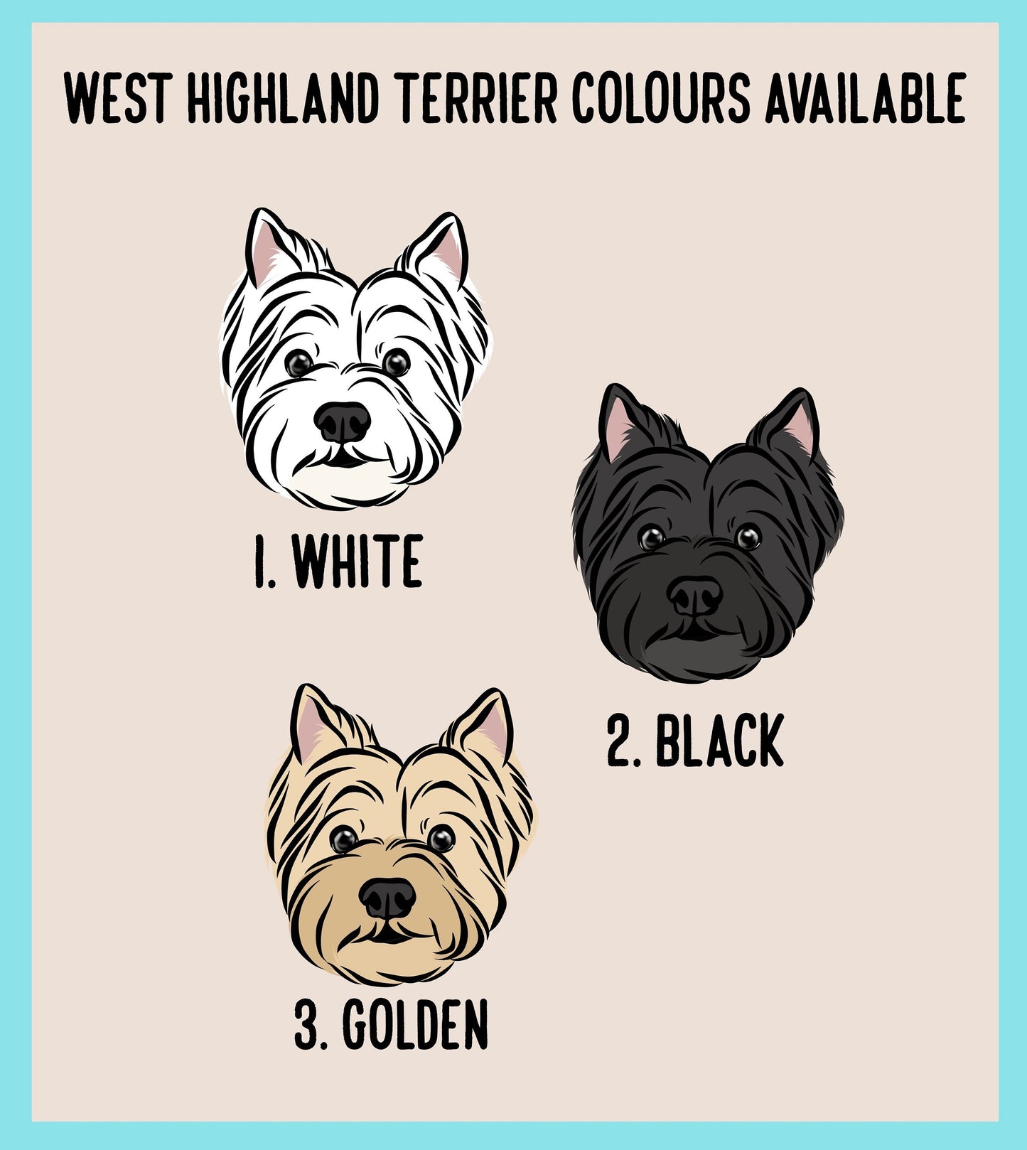 West Highland Terrier Stickers