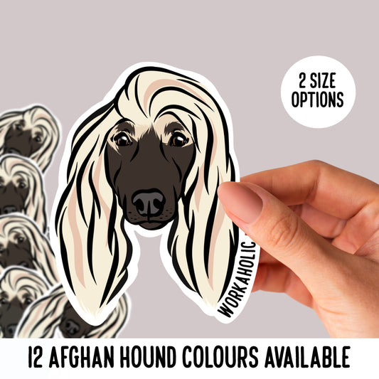 Afghan Hound Stickers