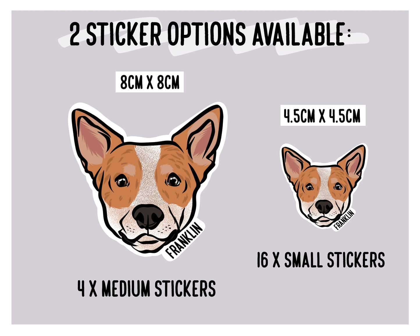 Australian Cattle Dog Stickers