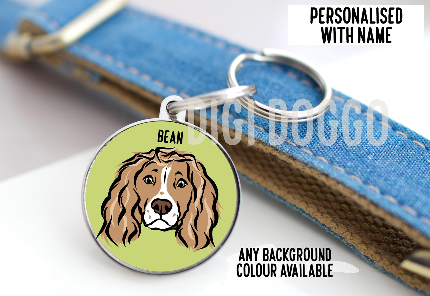 Working Cocker Spaniel ID Tag