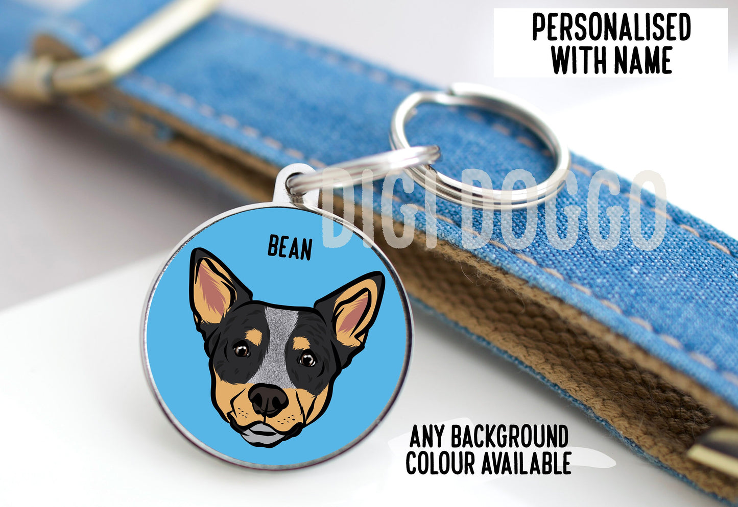 Australian Cattle Dog ID Tag