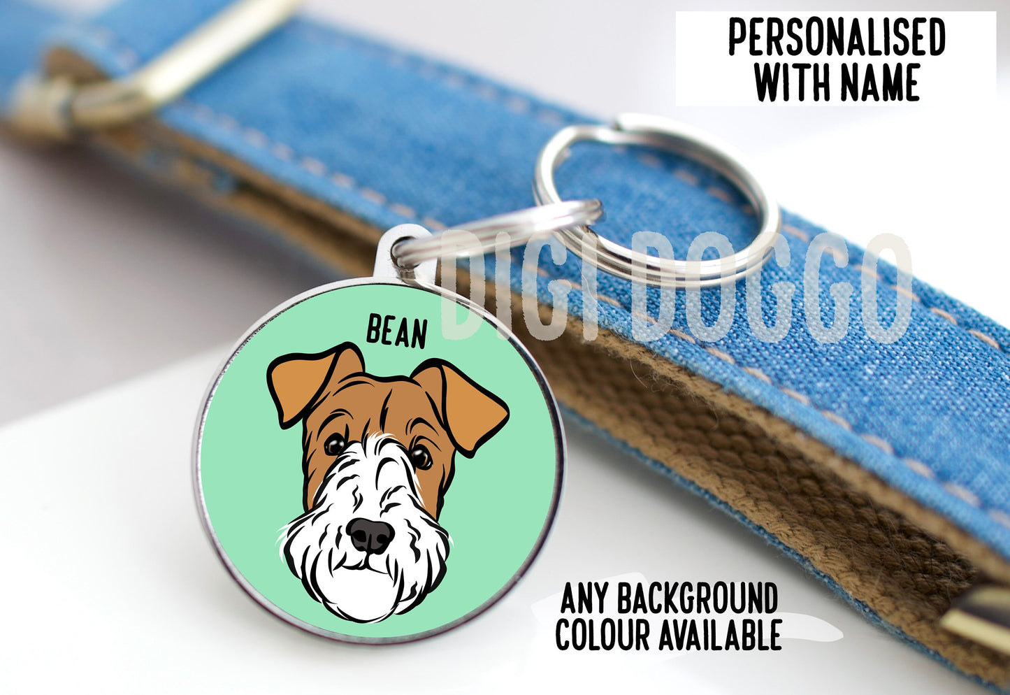 Wire Fox Terrier ID Tag