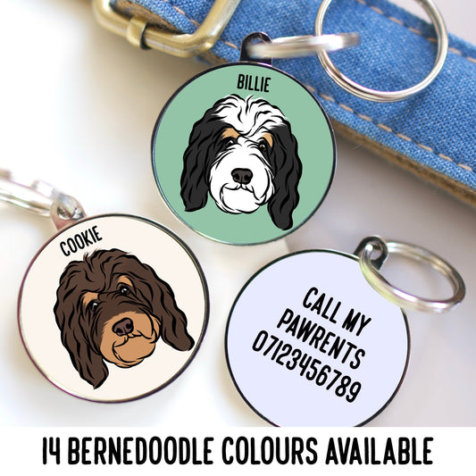 Bernedoodle ID Tag