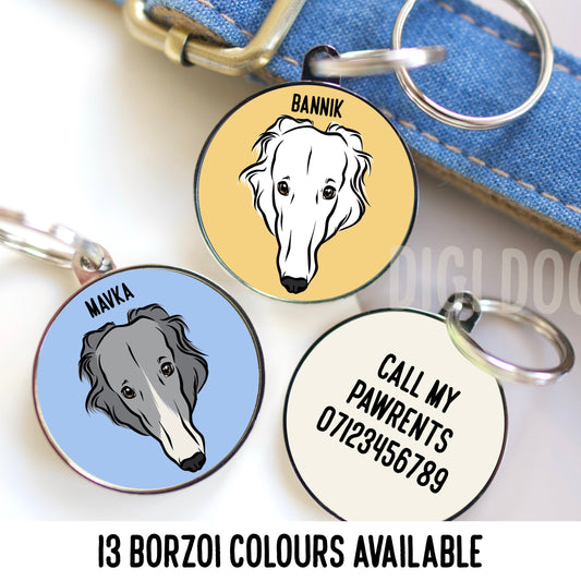 Borzoi ID Tag