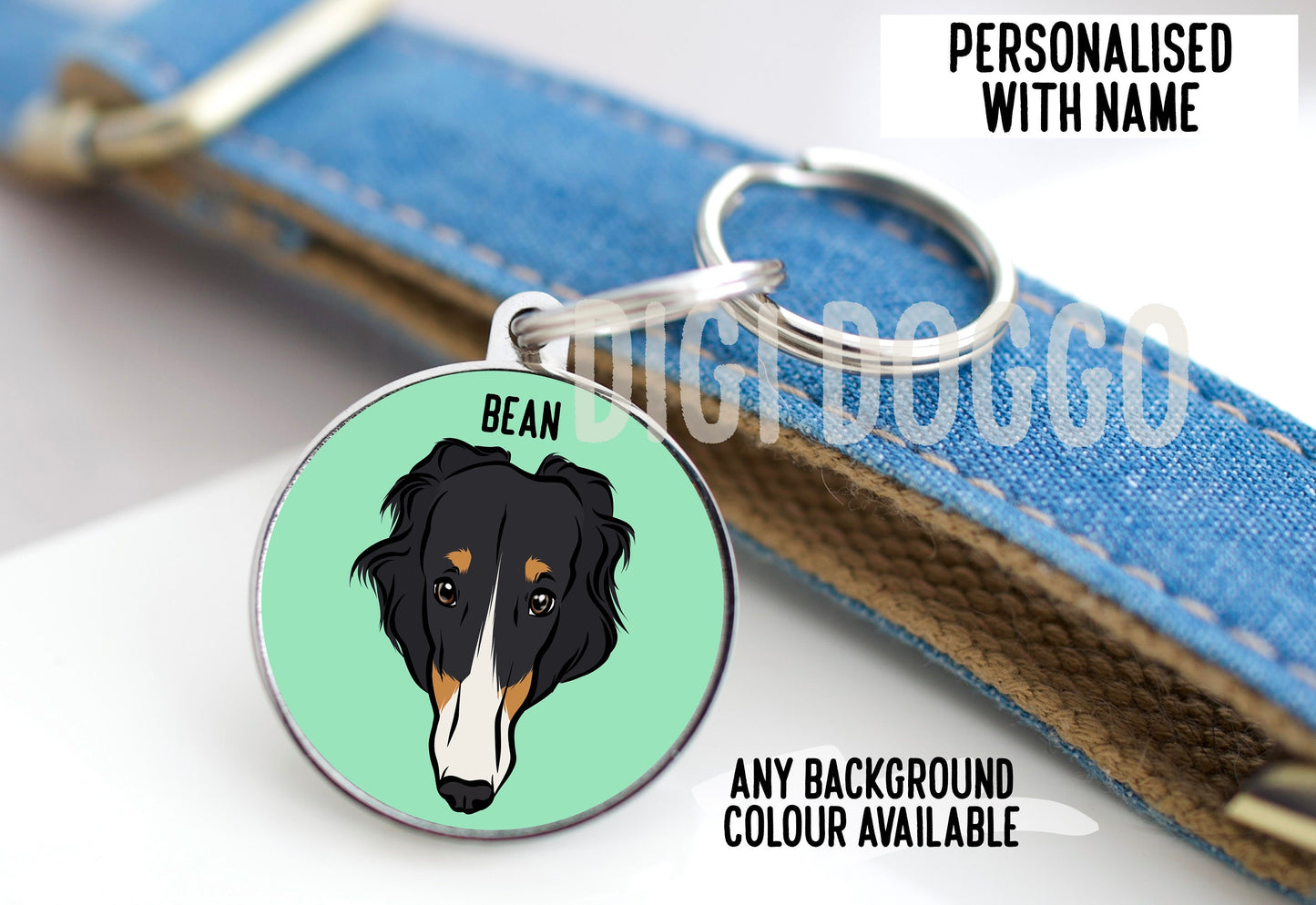 Borzoi ID Tag