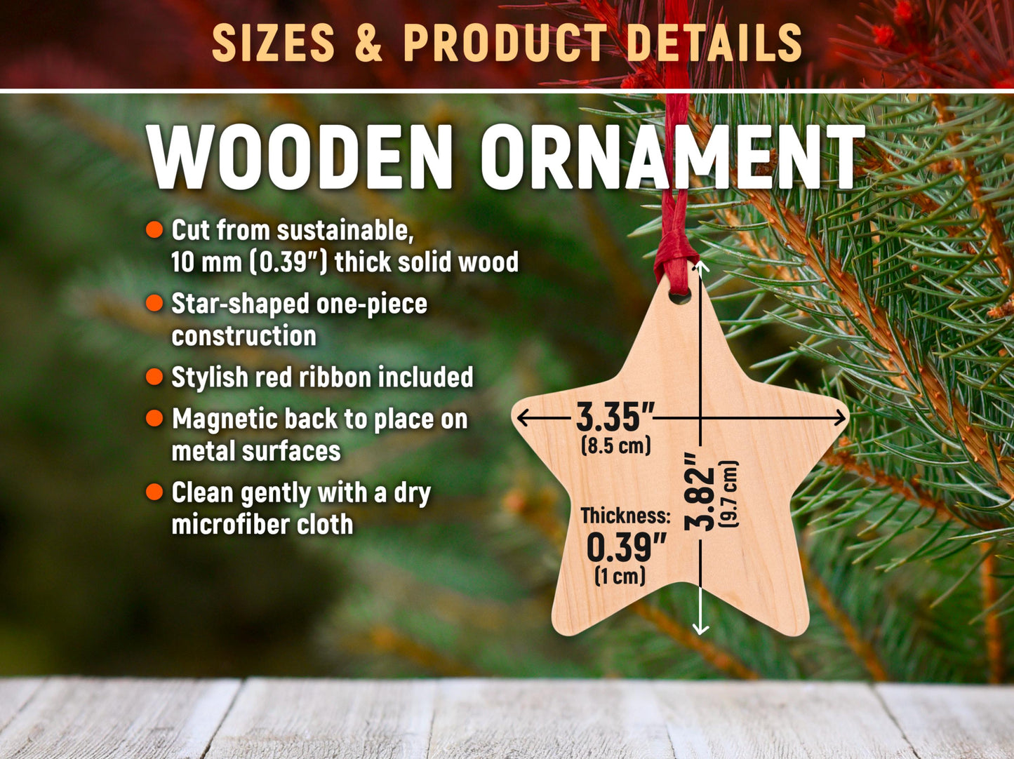 Australian Shepherd Christmas Tree Ornament