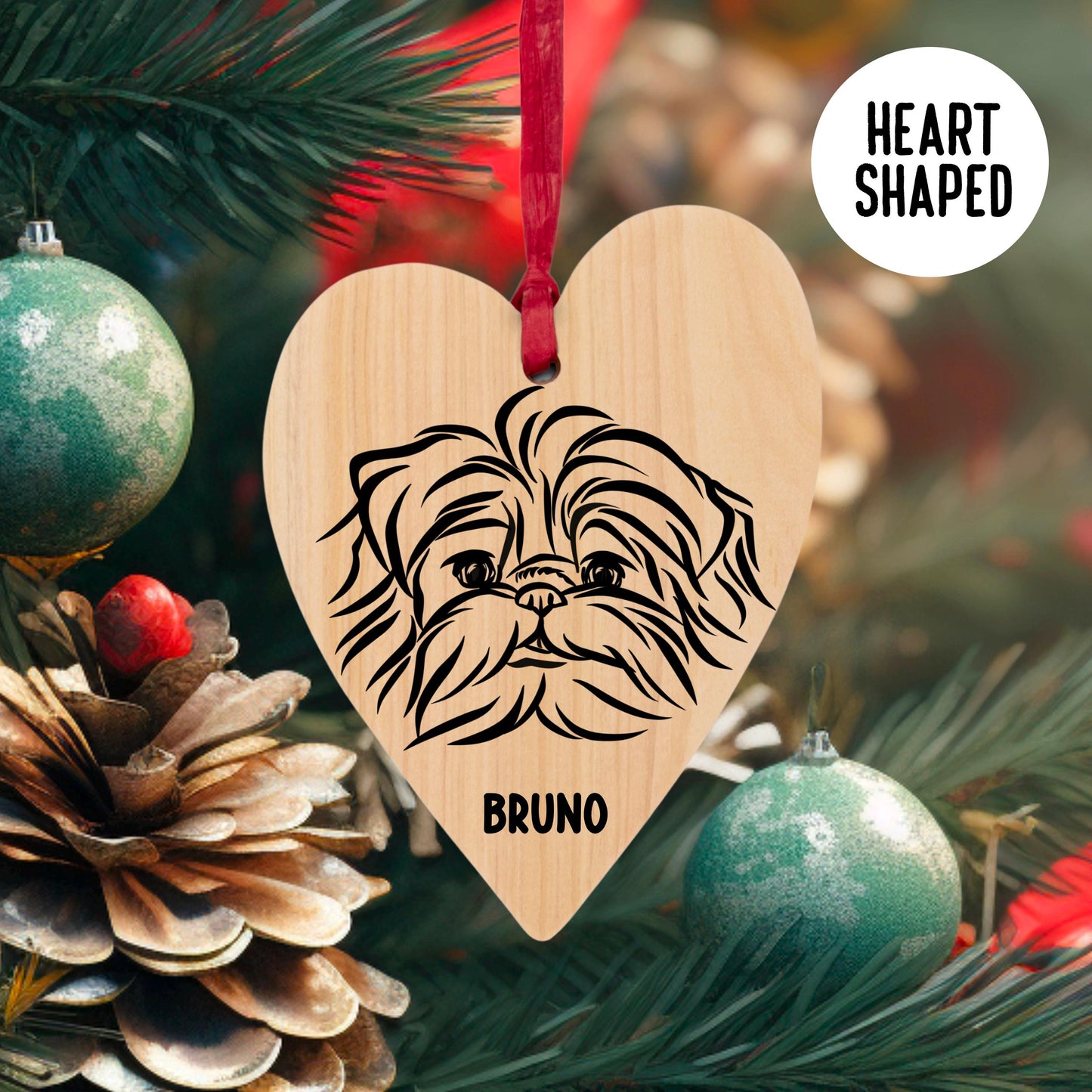 Affenpinscher Christmas Tree Ornament