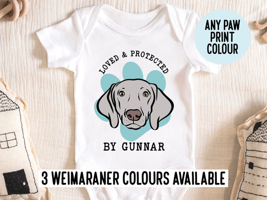 Weimaraner Baby Onesie