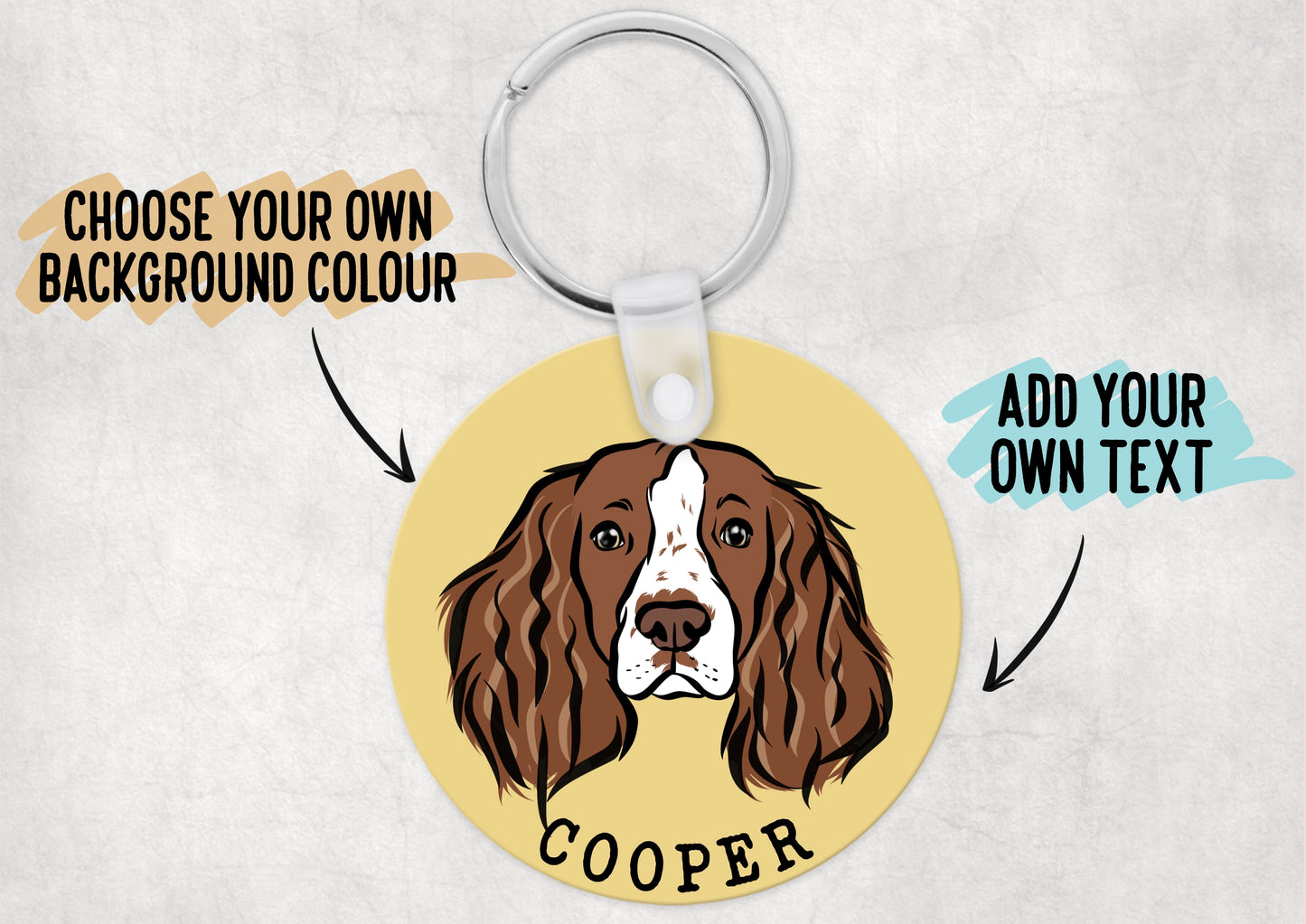Springer Spaniel Keyring