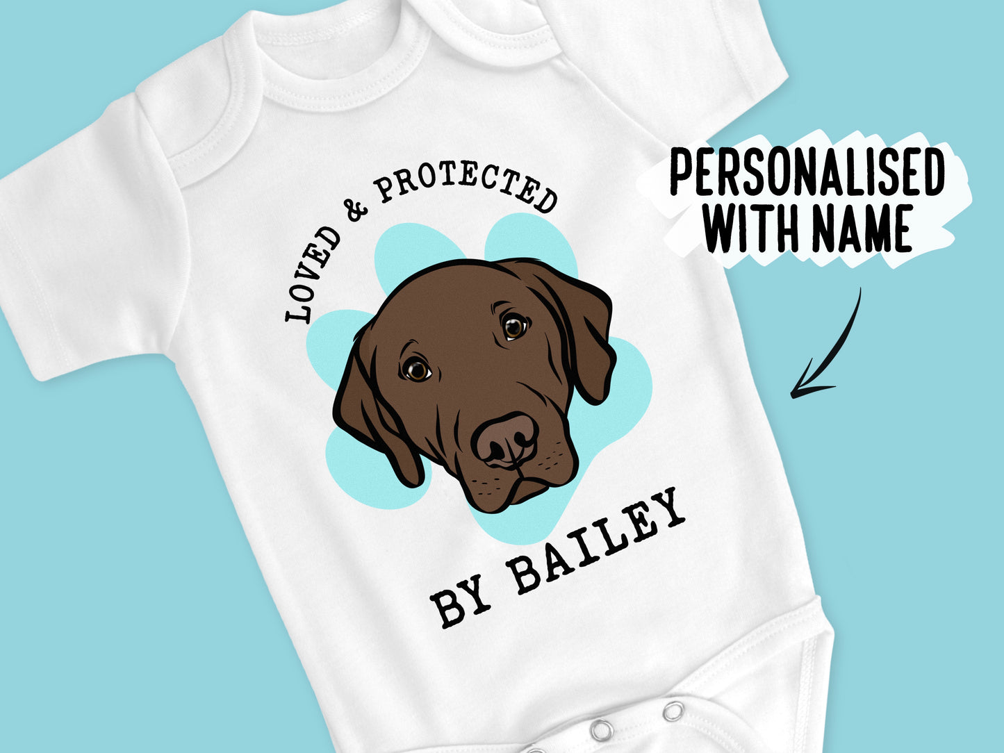 Labrador Baby Onesie