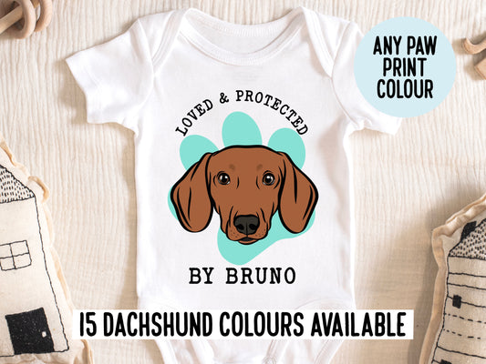 Dachshund Baby Onesie