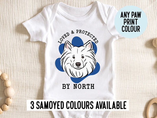 Samoyed Baby Onesie