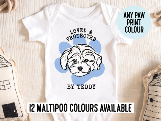 Maltipoo Baby Onesie