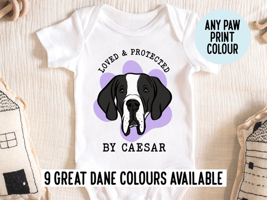 Great Dane Baby Onesie