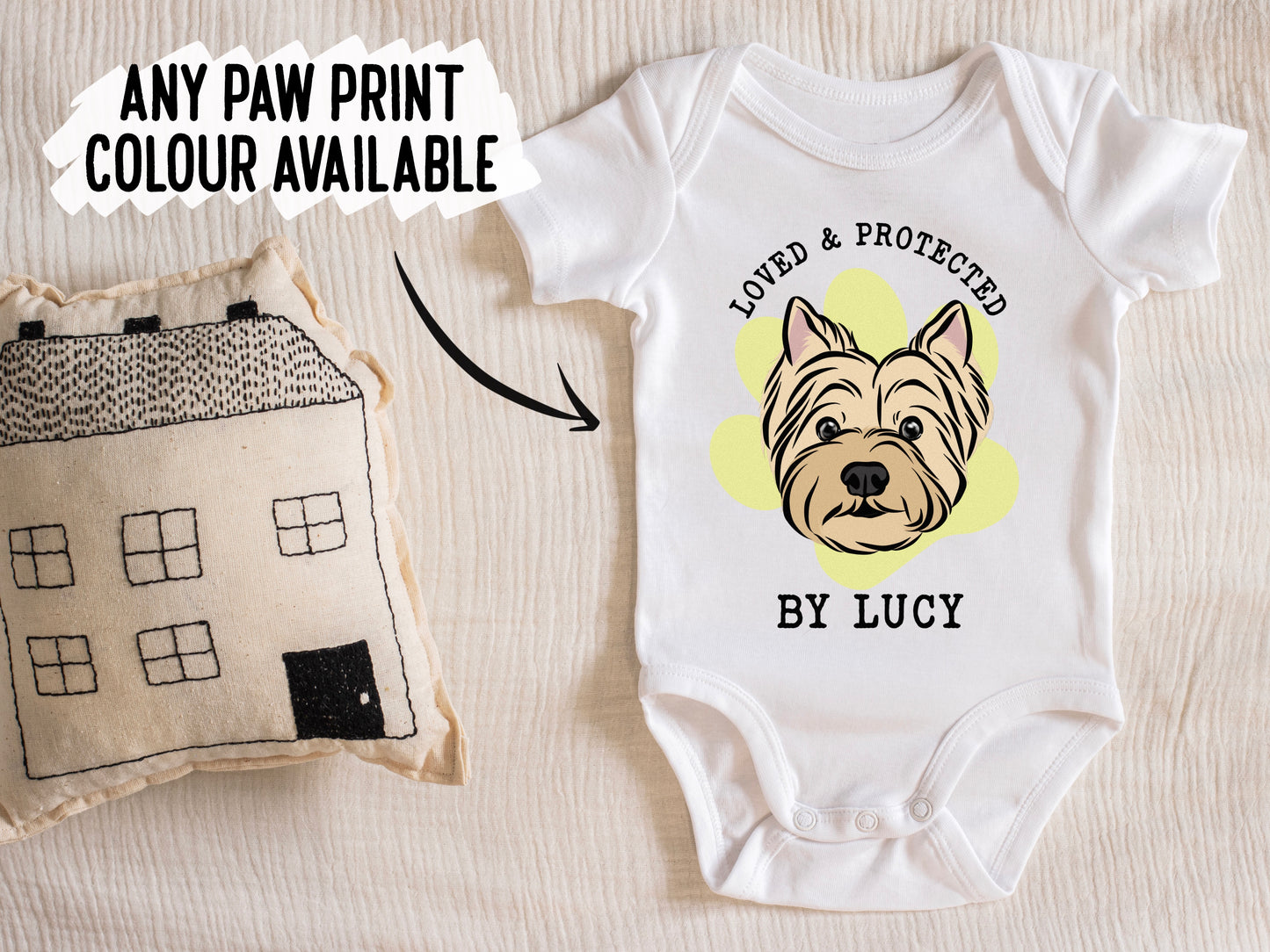 West Highland Terrier Baby Onesie