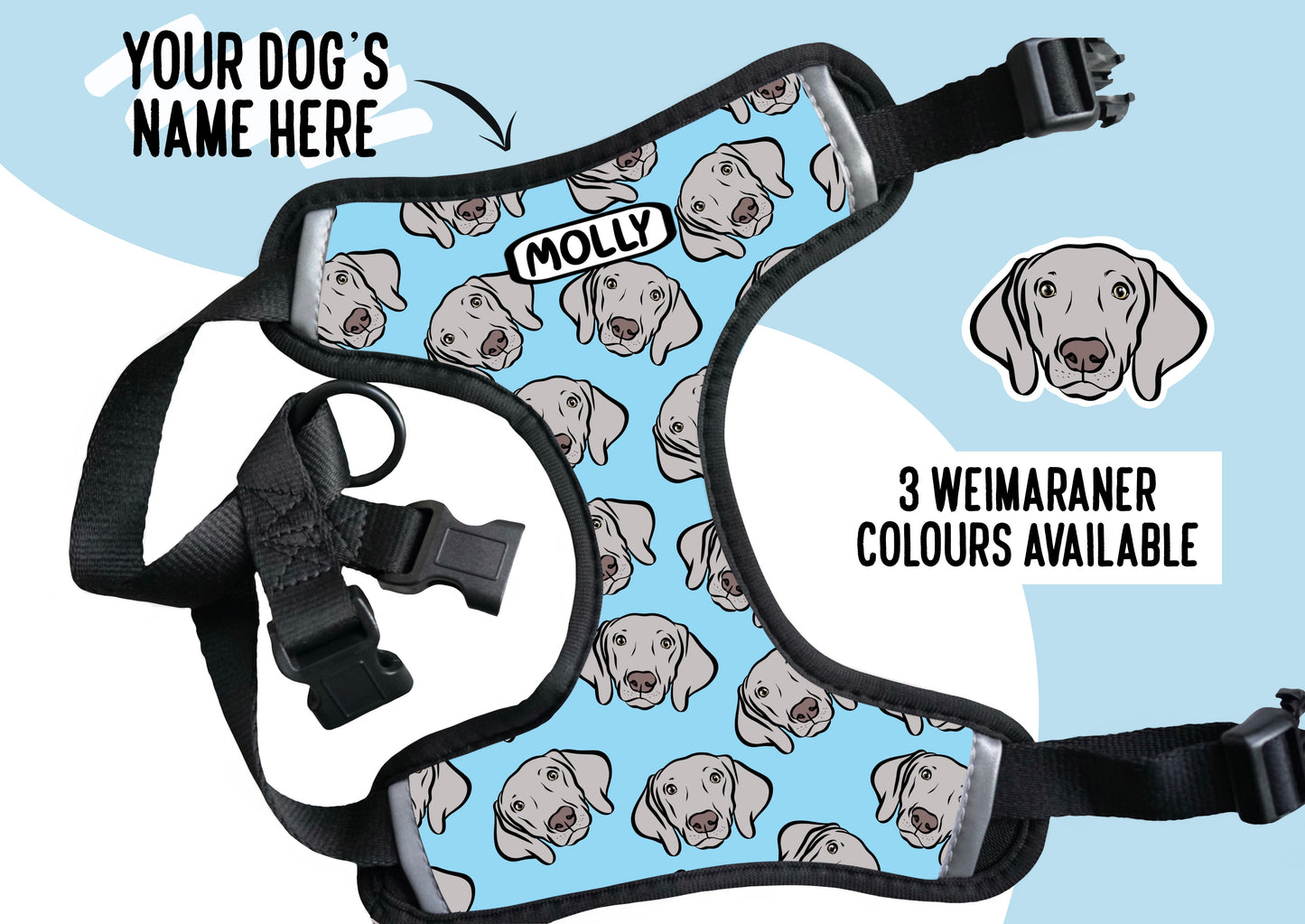 Weimaraner Harness