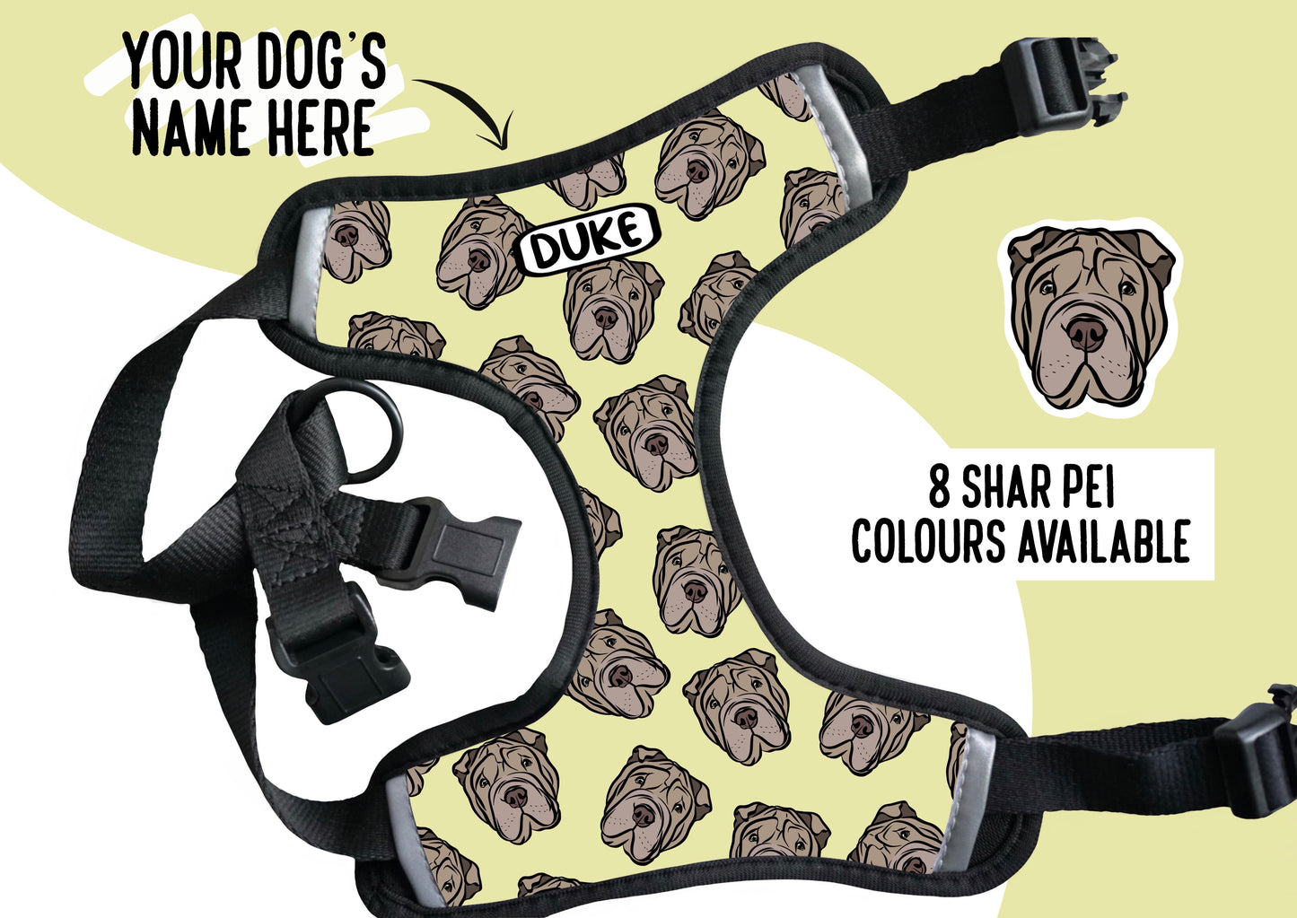 Shar Pei Harness