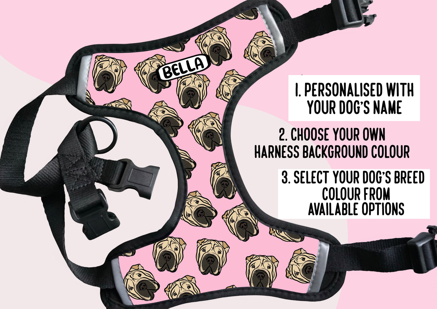 Shar Pei Harness