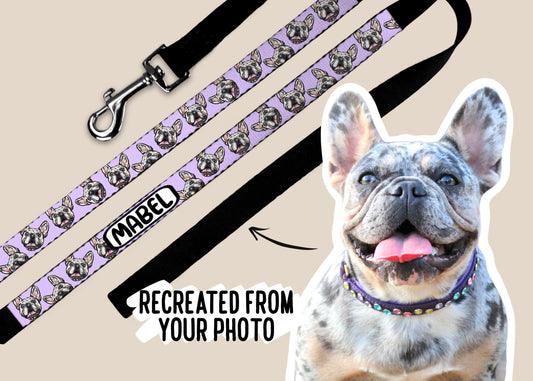 Bespoke Dog Portrait Lead