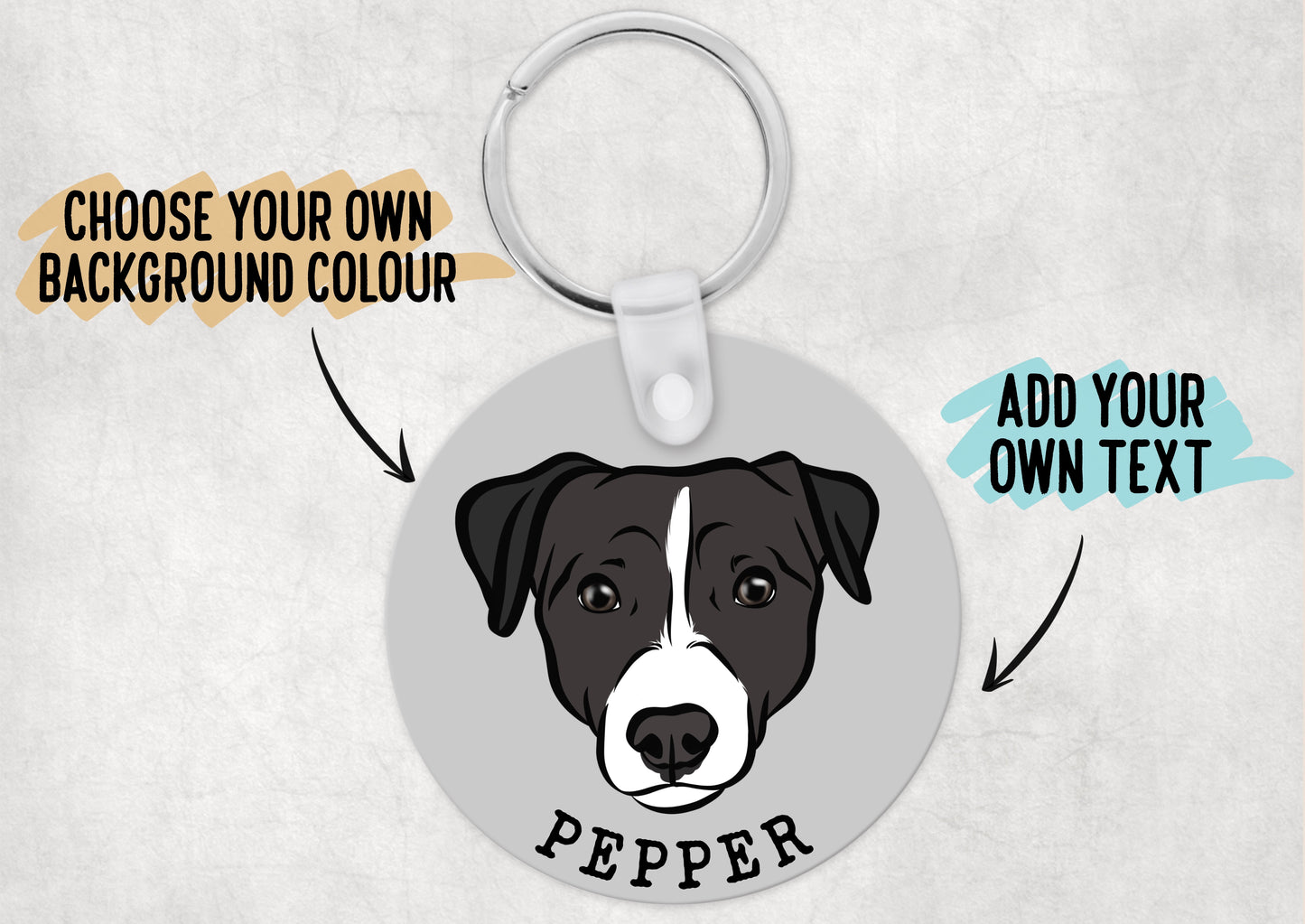 Jack Russell Terrier Keyring