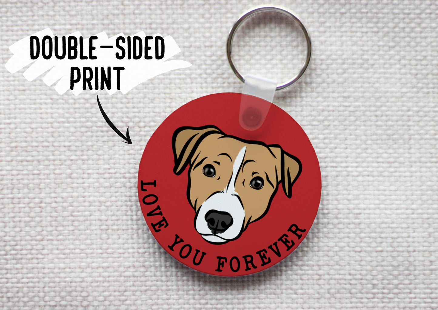 Jack Russell Terrier Keyring