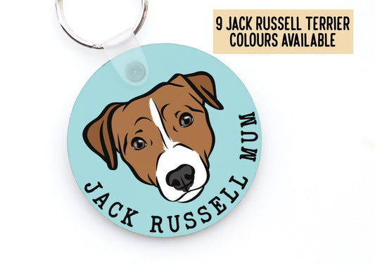 Jack Russell Terrier Keyring
