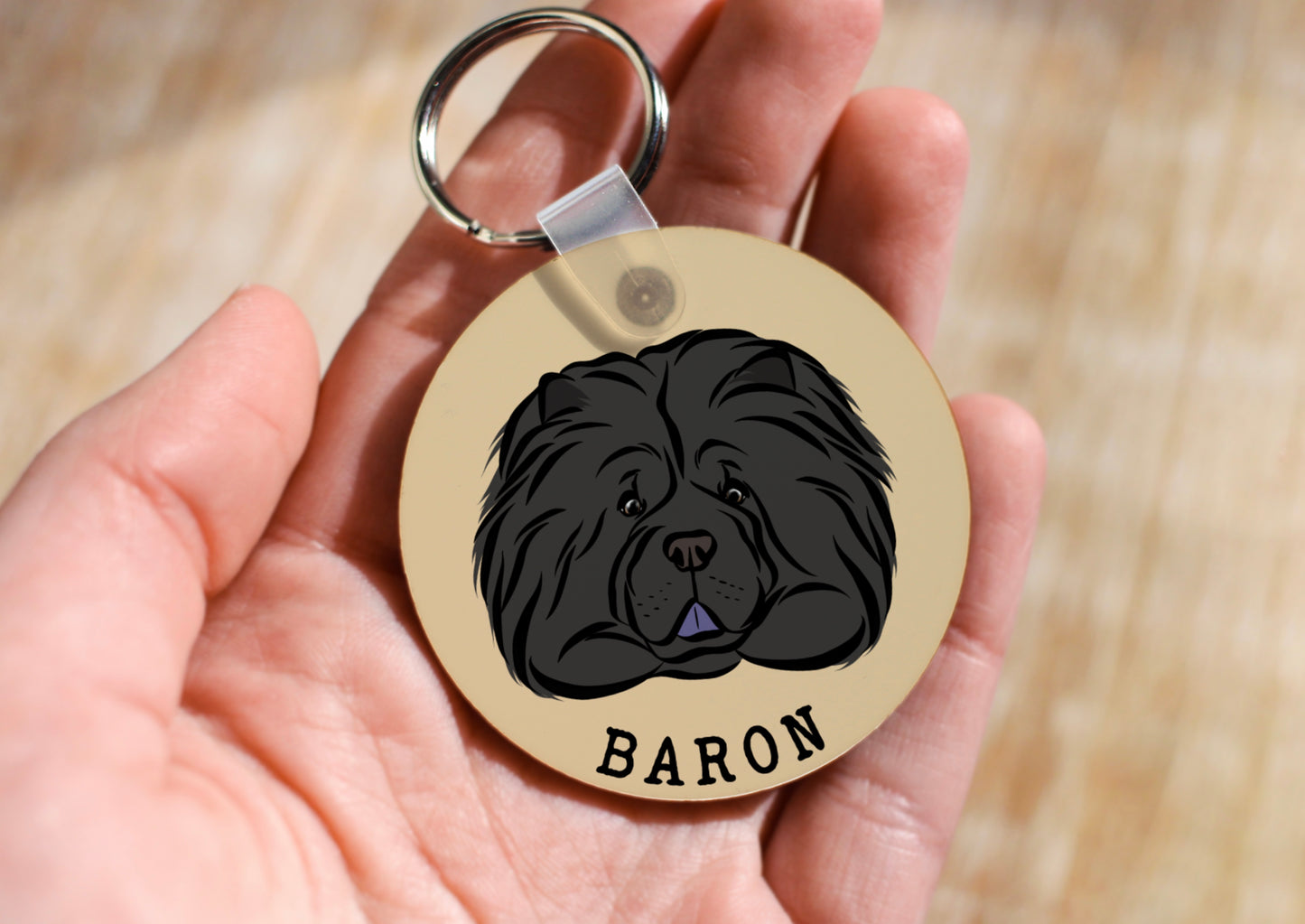 Chow Chow Keyring