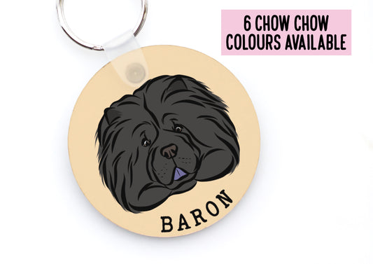 Chow Chow Keyring