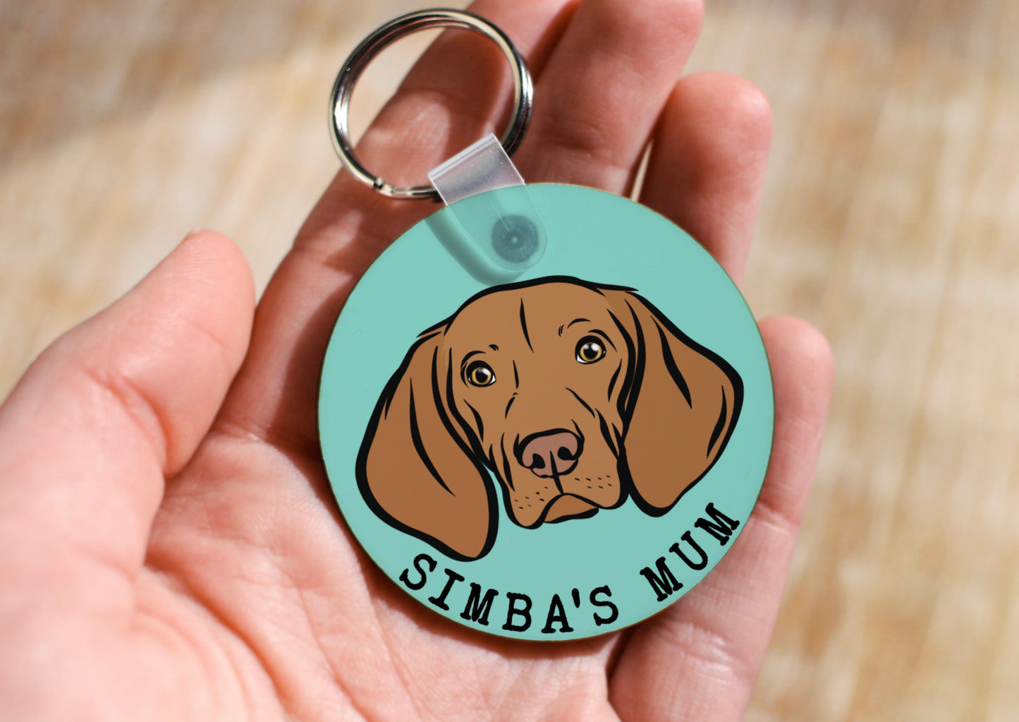 Hungarian Vizsla Keyring